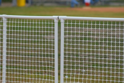 Chain link fence installed for a playground in Palm Beach County, FL